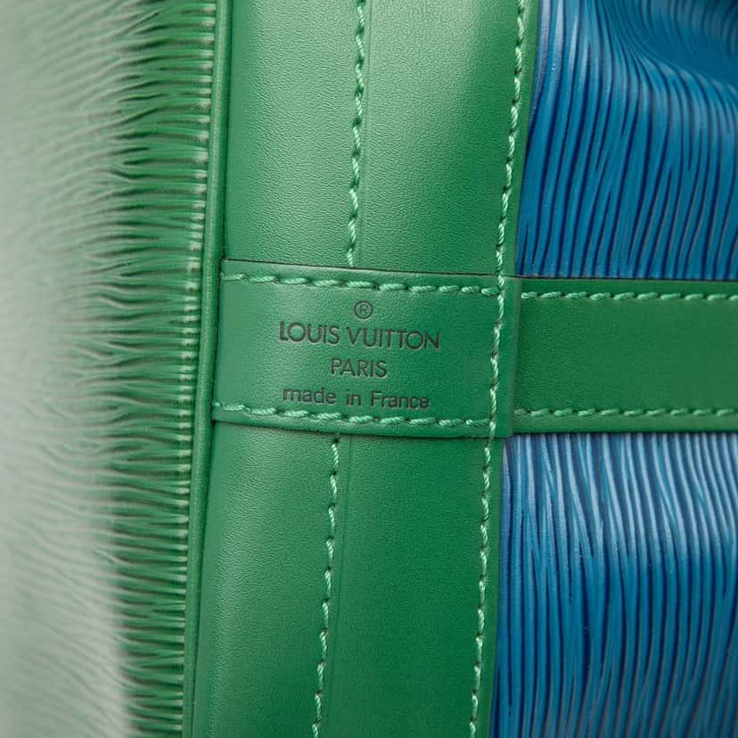 Louis Vuitton Epi Bicolor Noe GM Blue Leather Good condition - Box View
