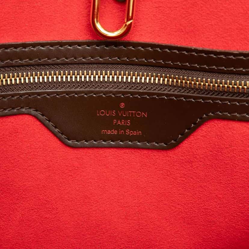 Louis Vuitton Damier Ebene Hampstead MM Brown Good condition - Box View
