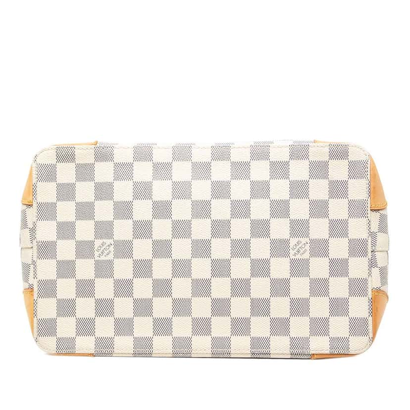 Louis Vuitton Damier Azur Hampstead PM White Very good condition - Inside View
