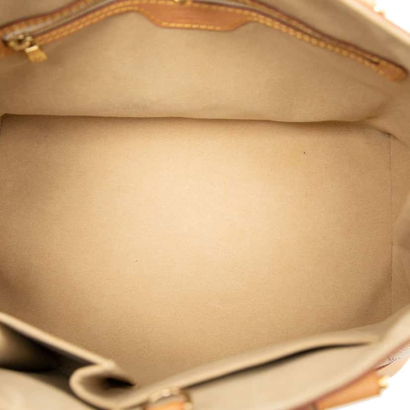 Louis Vuitton Damier Azur Hampstead PM White Very good condition - Model View