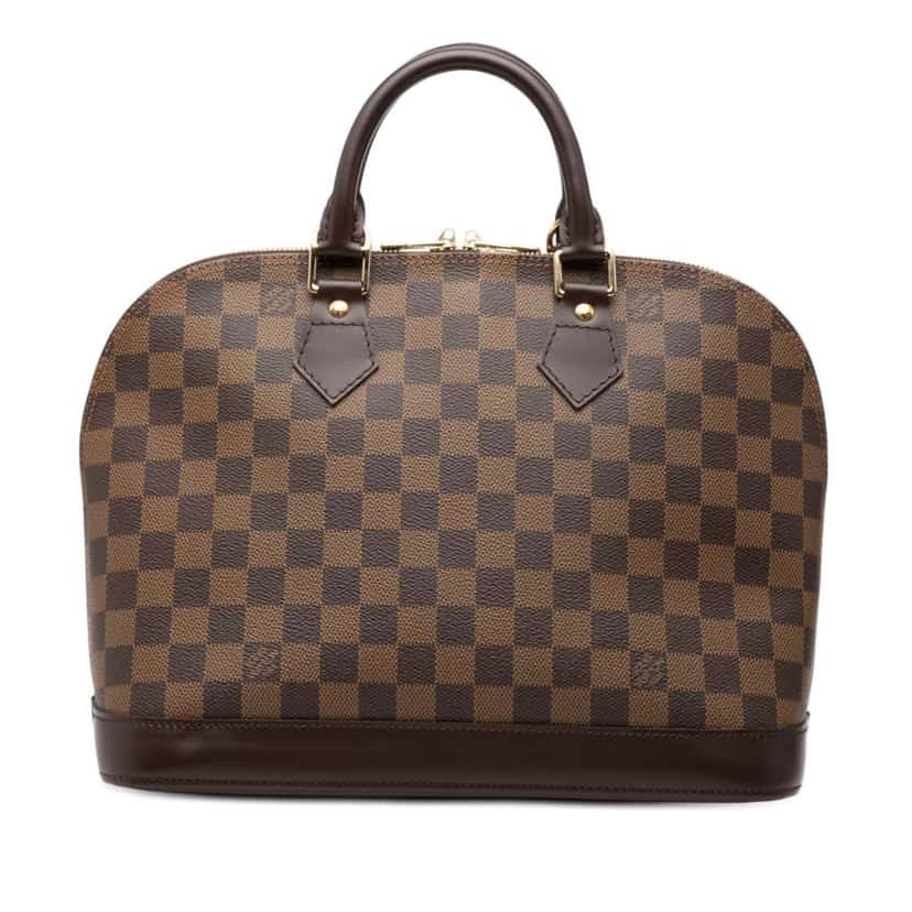 Louis Vuitton Damier Ebene Alma PM Brown Good condition - Front View