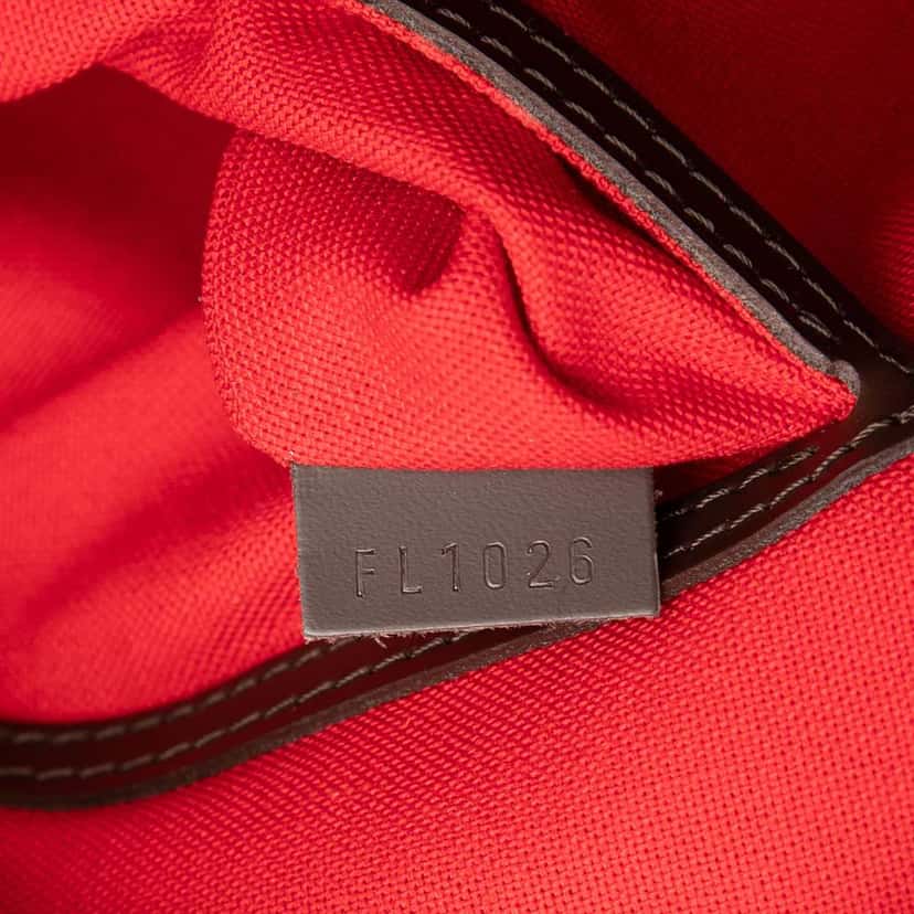 Louis Vuitton Damier Ebene Alma PM Brown Good condition - Box View