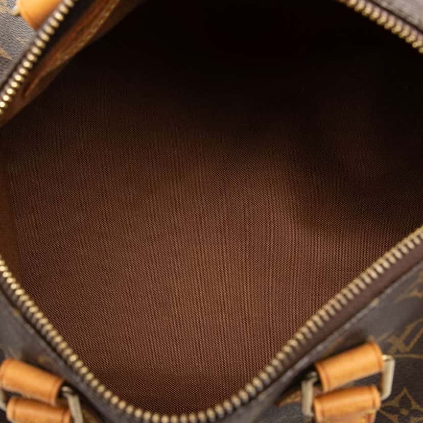 Louis Vuitton Monogram Speedy 25 Brown Good condition - Model View