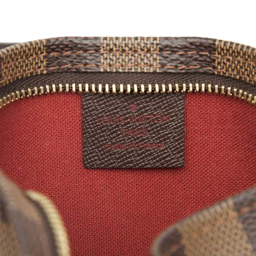 Louis Vuitton Damier Ebene Trousse Pochette Brown Very good condition - Box View