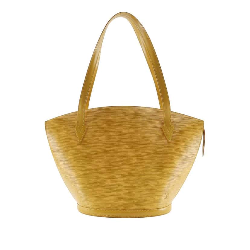 Louis Vuitton Epi Saint Jacques PM Long Strap Yellow Leather Good condition - Front View