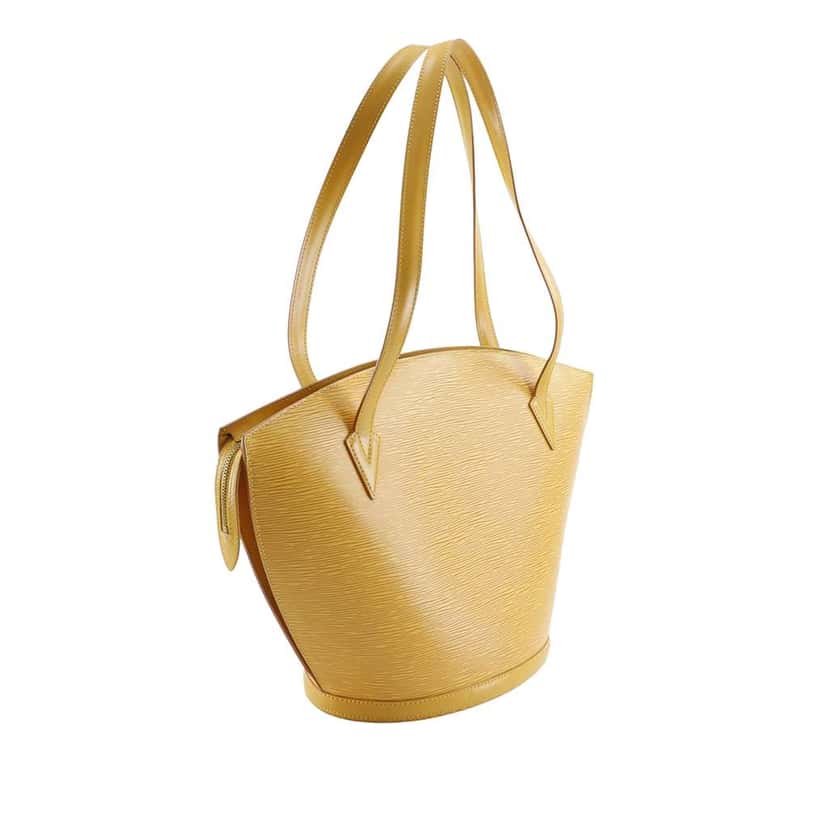 Louis Vuitton Epi Saint Jacques PM Long Strap Yellow Leather Good condition - Back View