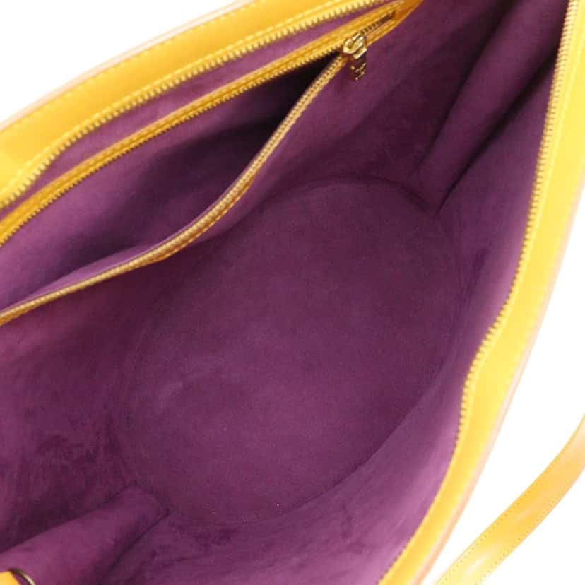 Louis Vuitton Epi Saint Jacques PM Long Strap Yellow Leather Good condition - Box View