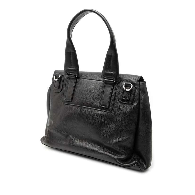 Givenchy Small Leather Pandora Pure Satchel Black Leather Good condition - Back View