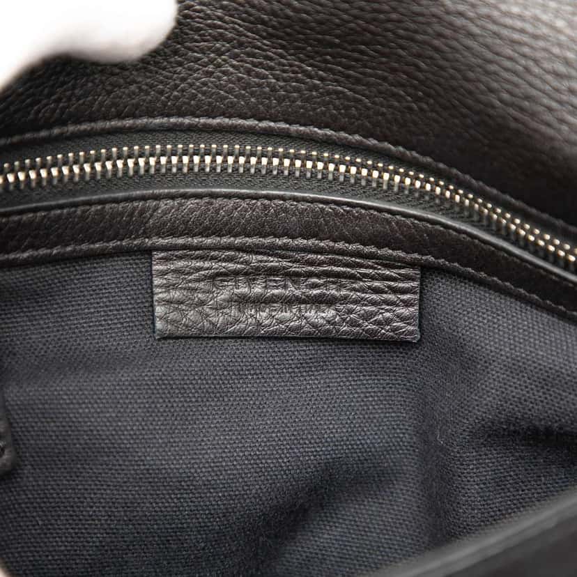Givenchy Small Leather Pandora Pure Satchel Black Leather Good condition - Box View