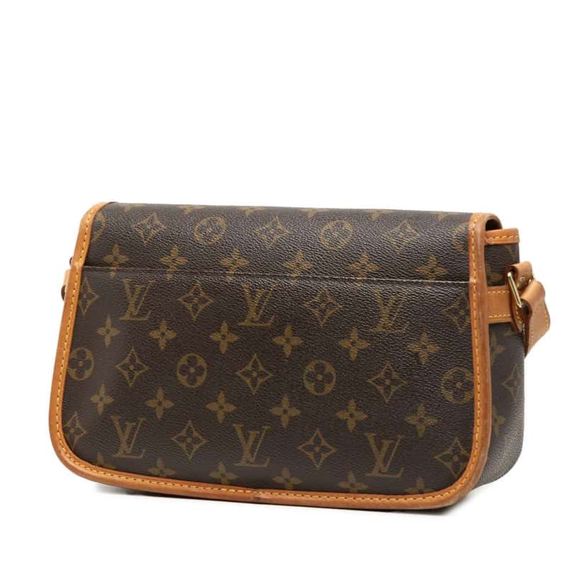 Louis Vuitton Monogram Sologne Brown Very good condition - Back View
