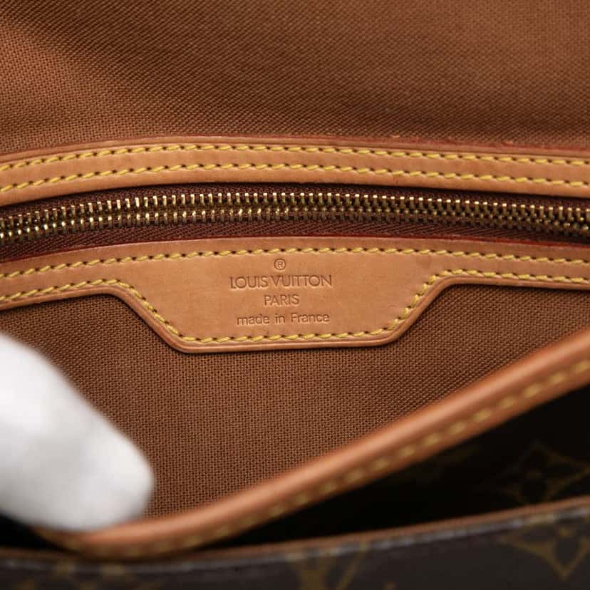 Louis Vuitton Monogram Sologne Brown Very good condition - Box View