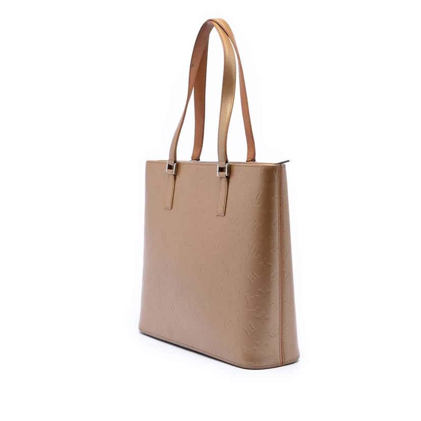 Louis Vuitton Monogram Mat Wilwood Brown Leather Very good condition - Back View