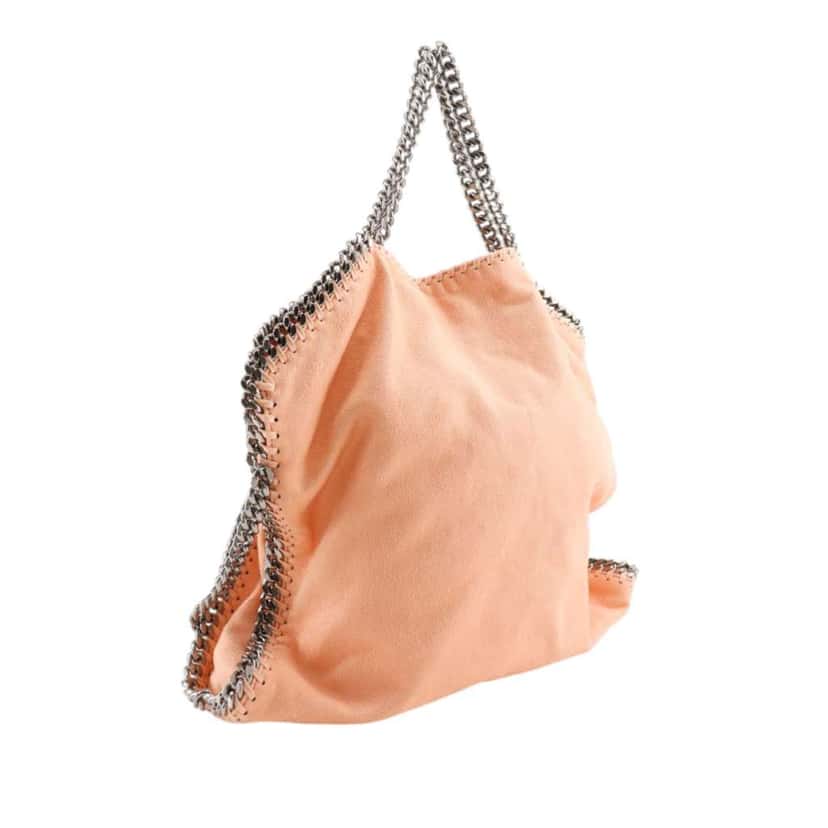 Stella Mccartney Falabella Shaggy Deer Tote Pink Polyester Good condition - Inside View