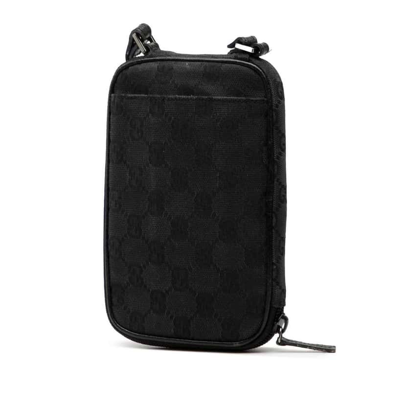 Gucci GG Canvas Crossbody Black Canvas Very good condition - Back View