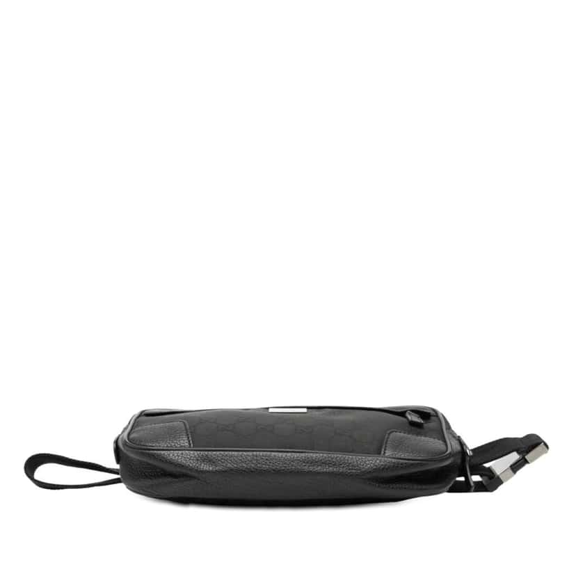 Gucci GG Nylon Waist Sling Bag Black Very good condition - Inside View