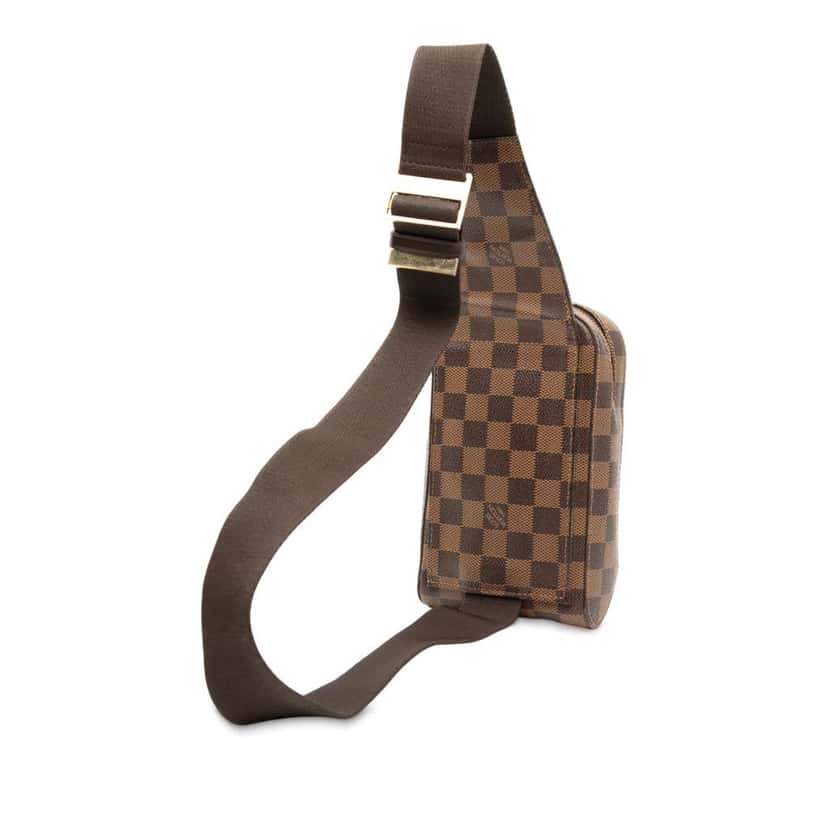 Louis Vuitton Damier Ebene Geronimos Brown Very good condition - Back View