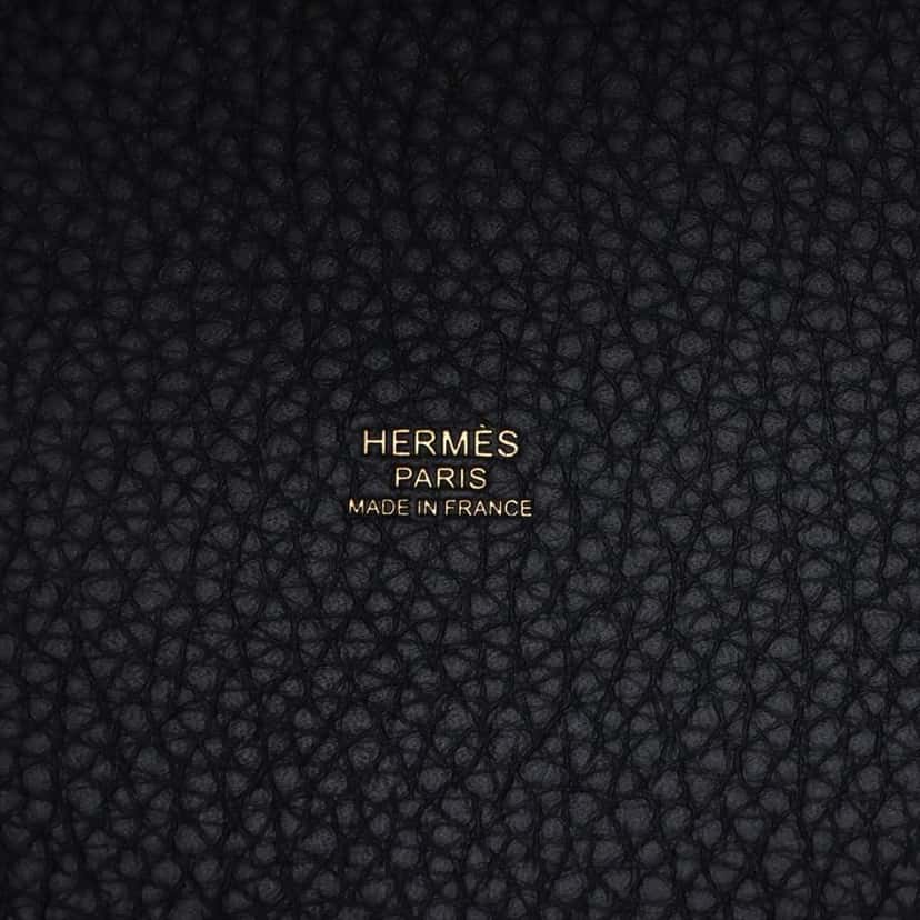 Hermès Clemence Picotin Lock 18 Black Leather Good condition - Model View