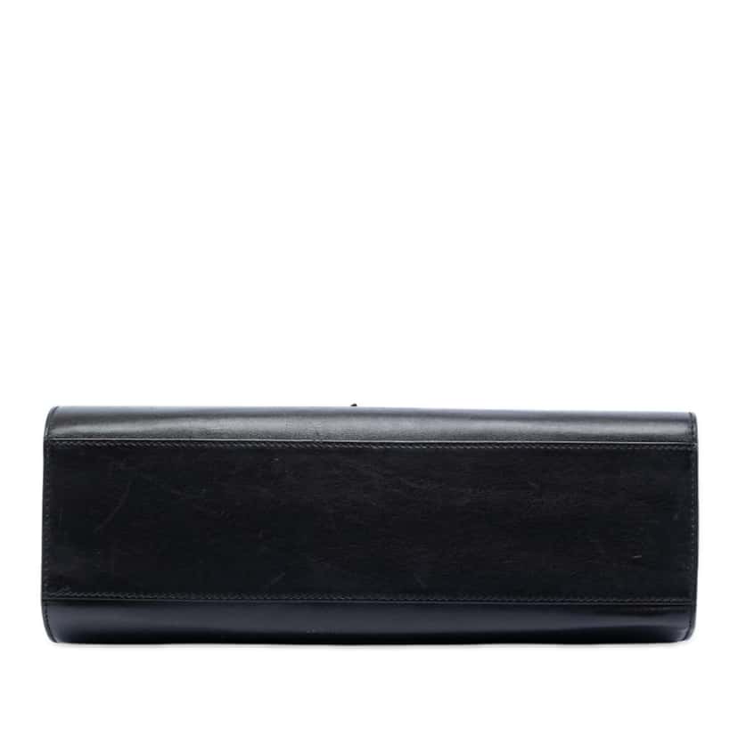Gucci Large Leather Emily Shoulder Bag Black Leather Very good condition - Inside View