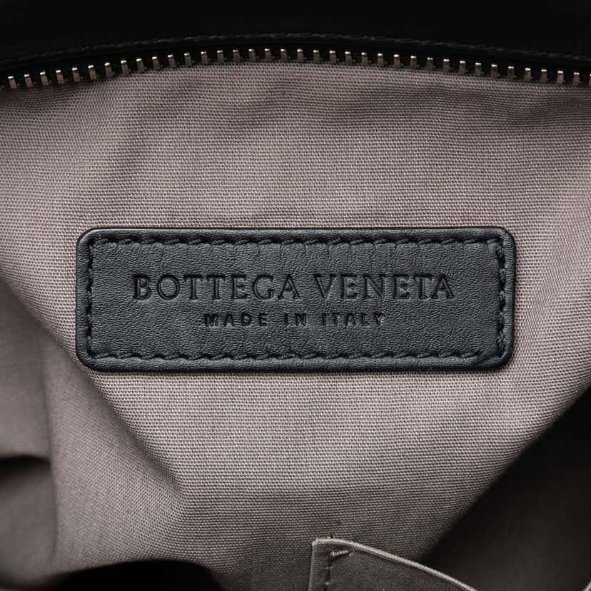 Bottega Veneta Nappa Intrecciato Crossbody Black Leather Good condition - Box View