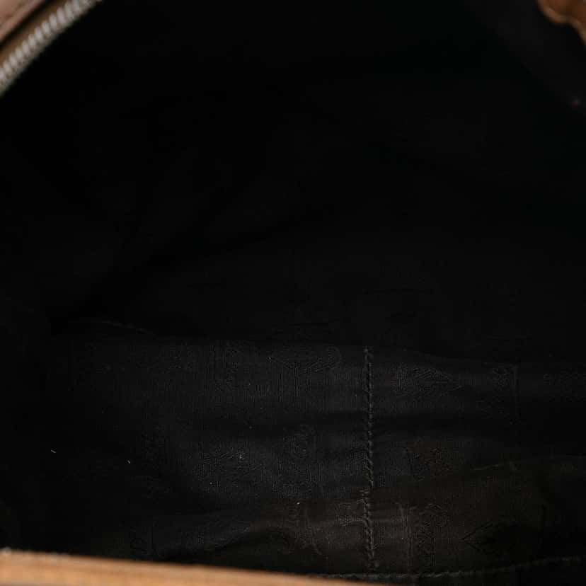 Gucci Large GG Canvas Twins Hobo Brown Canvas Good condition - Model View