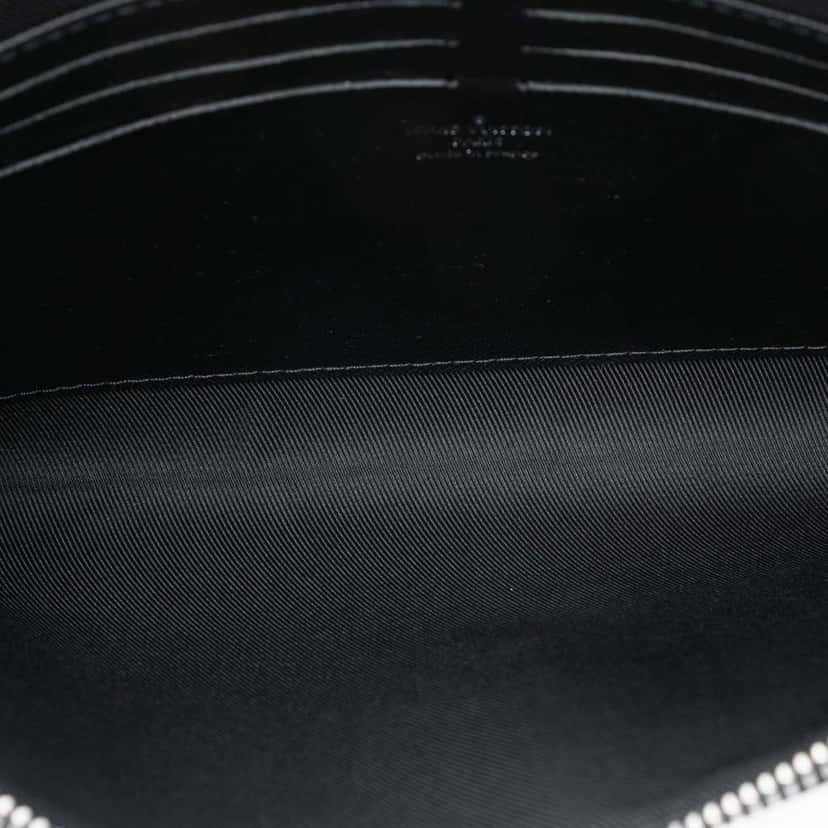 Louis Vuitton Damier Graphite Pochette Jour MM Black Good condition - Model View