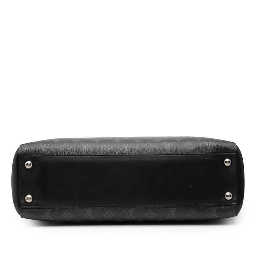 Louis Vuitton Monogram Eclipse Grand Sac Tote Black Good condition - Inside View