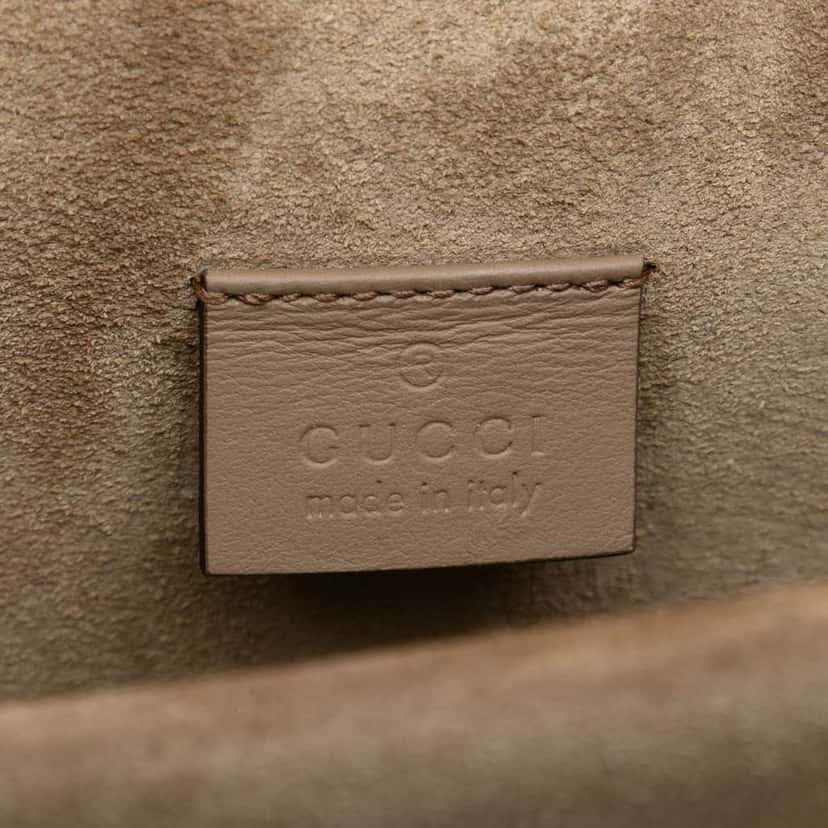 Gucci Small GG Supreme Dionysus Crossbody Brown Canvas Good condition - Box View