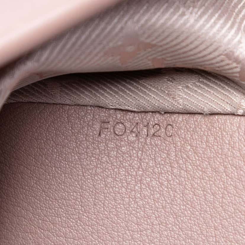 Louis Vuitton Limited Edition Cuir Cinema Intrigue Top Handle Bag Pink Leather Very good condition - Box View