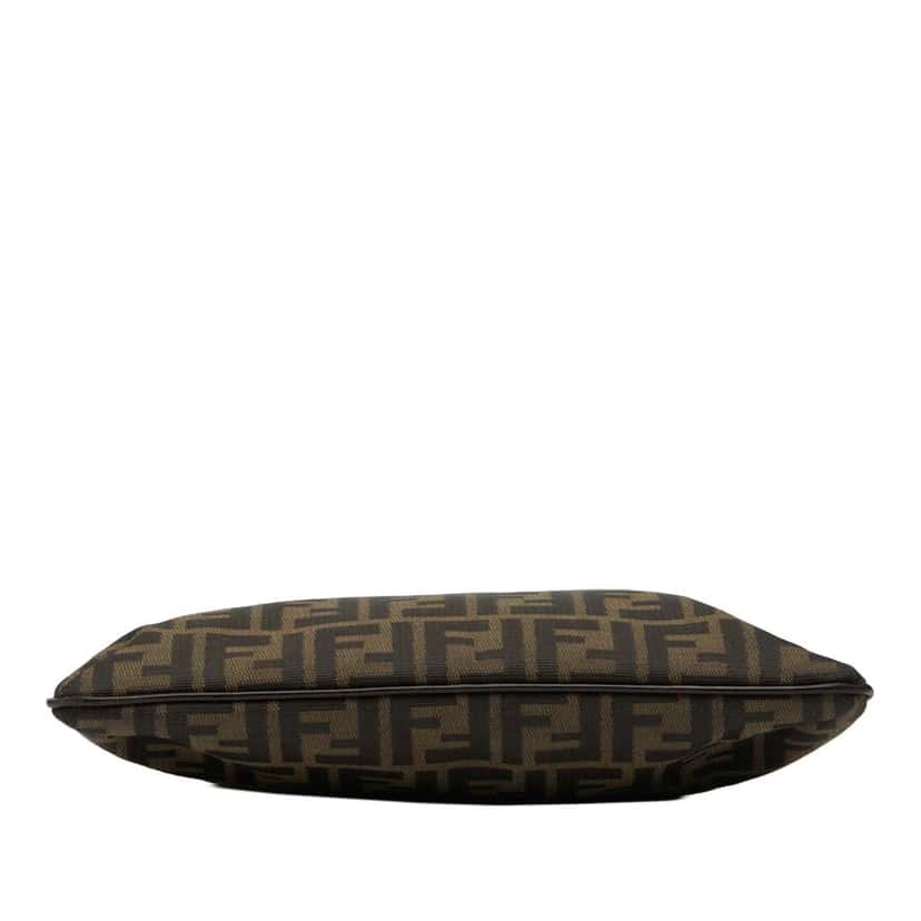 Fendi Zucca Canvas Shoulder Bag Brown Canvas Very good condition - Inside View