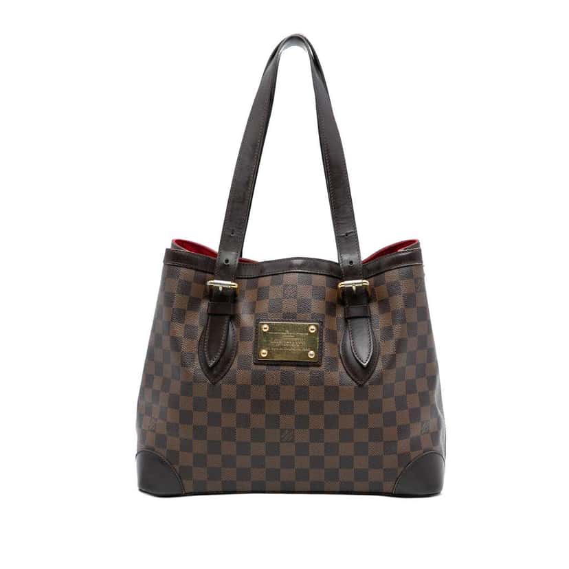 Louis Vuitton Damier Ebene Hampstead MM Brown Good condition - Front View