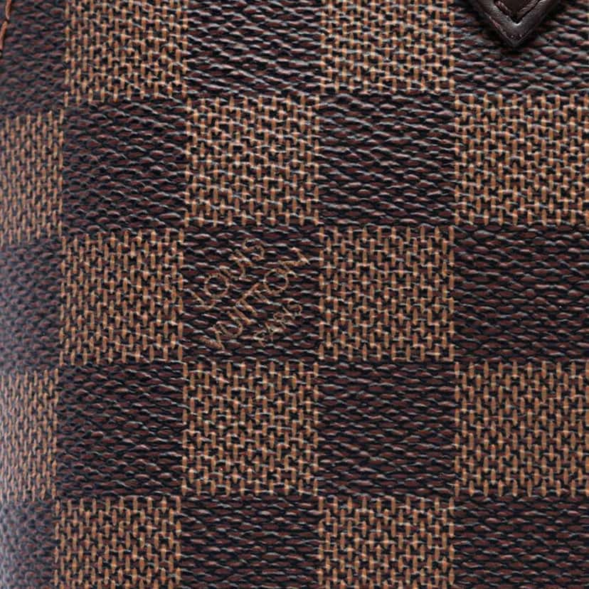 Louis Vuitton Damier Ebene Alma BB Brown Good condition - Box View