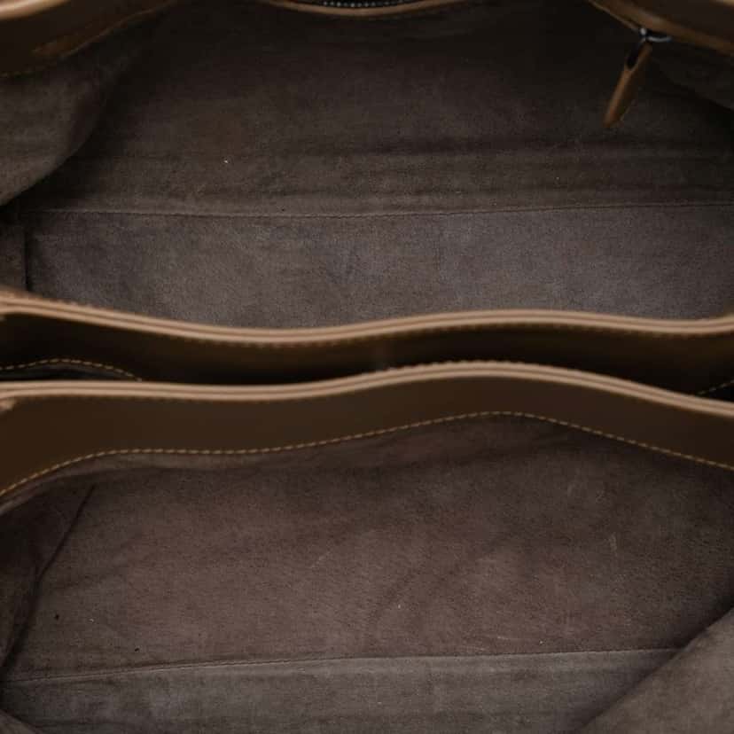 Bottega Veneta Medium Nappa Intrecciato Roma Tote Brown Leather Good condition - Model View