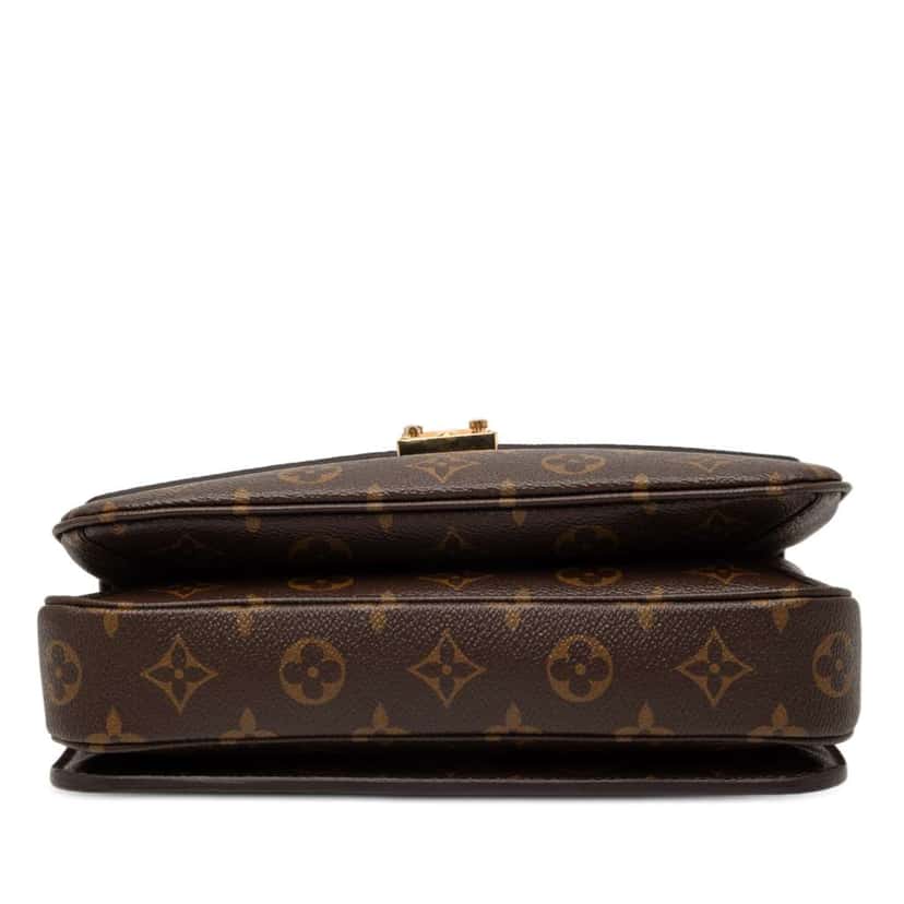 Louis Vuitton Monogram Pochette Metis Brown Good condition - Inside View