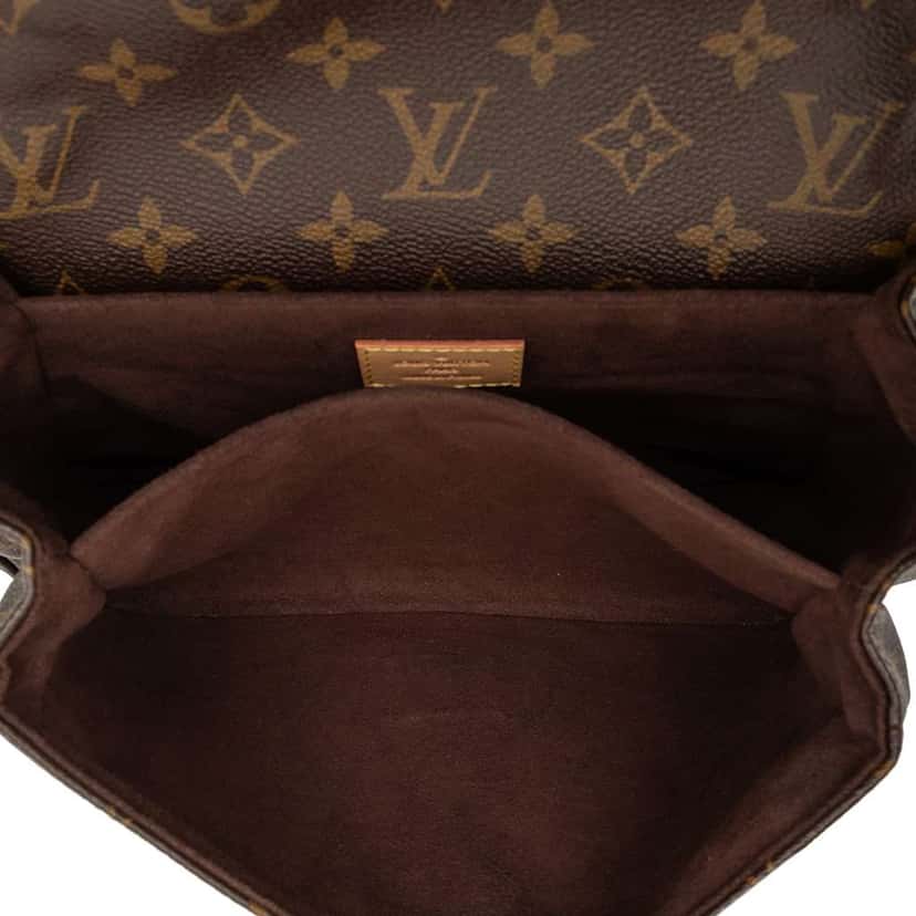 Louis Vuitton Monogram Pochette Metis Brown Good condition - Model View