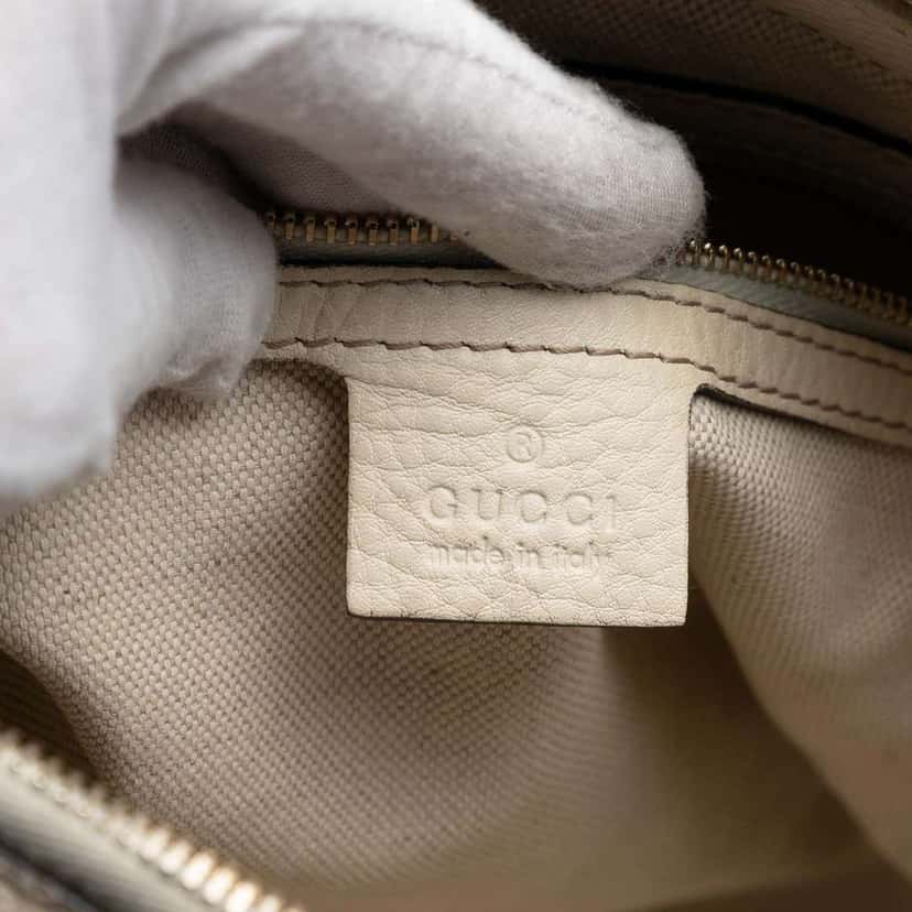 Gucci GG Canvas Bella Satchel Brown Canvas Good condition - Box View