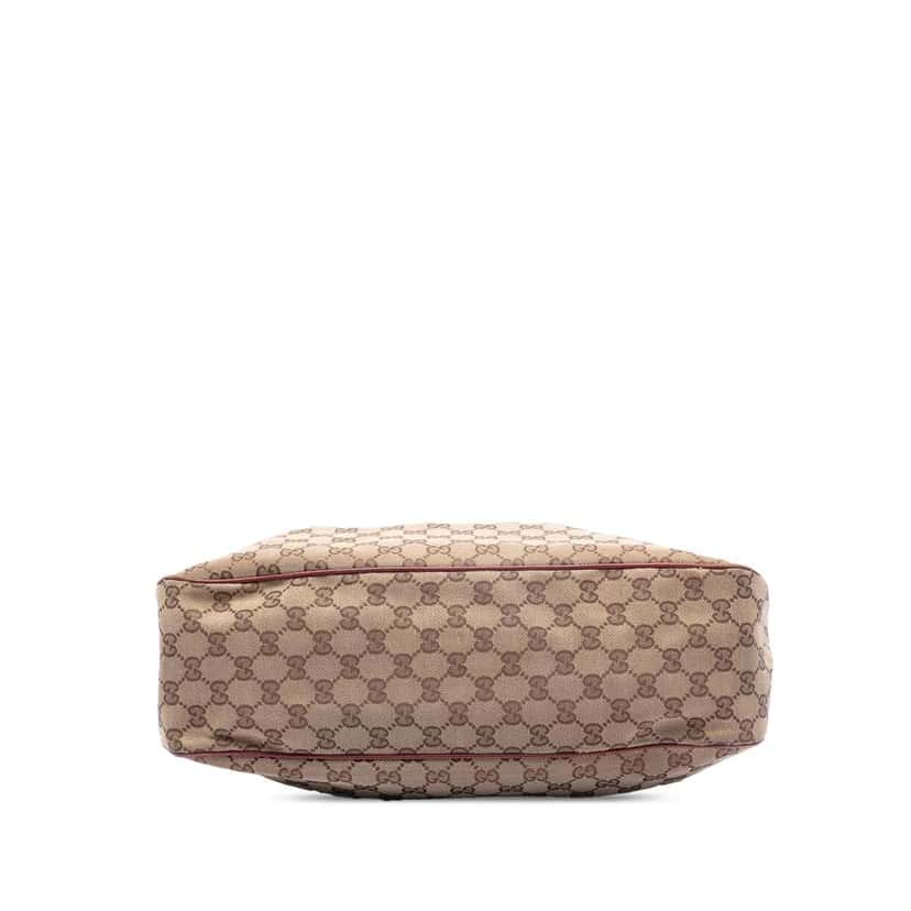 Gucci GG Canvas Sukey Tote Brown Canvas Good condition - Inside View