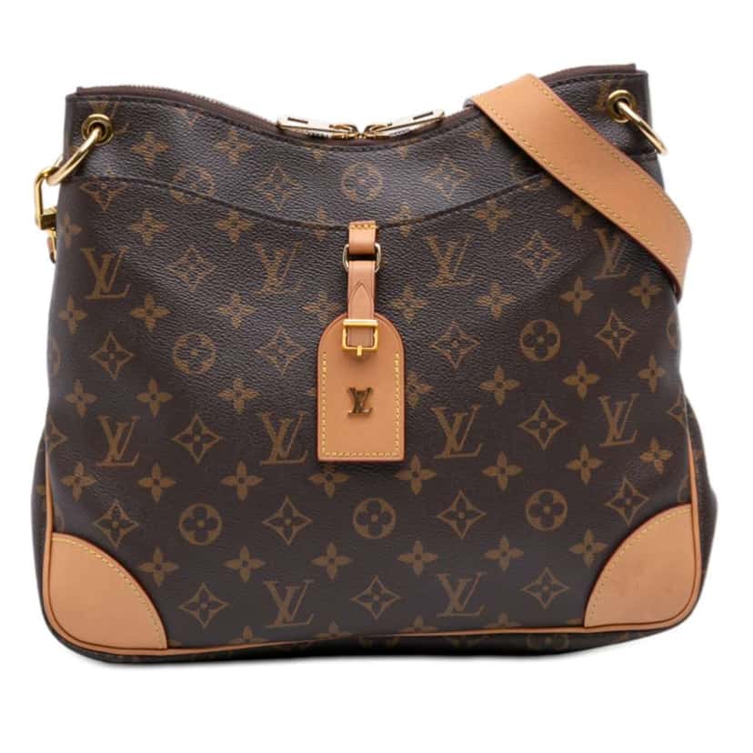 Louis Vuitton Monogram Odeon MM Brown Good condition - Front View