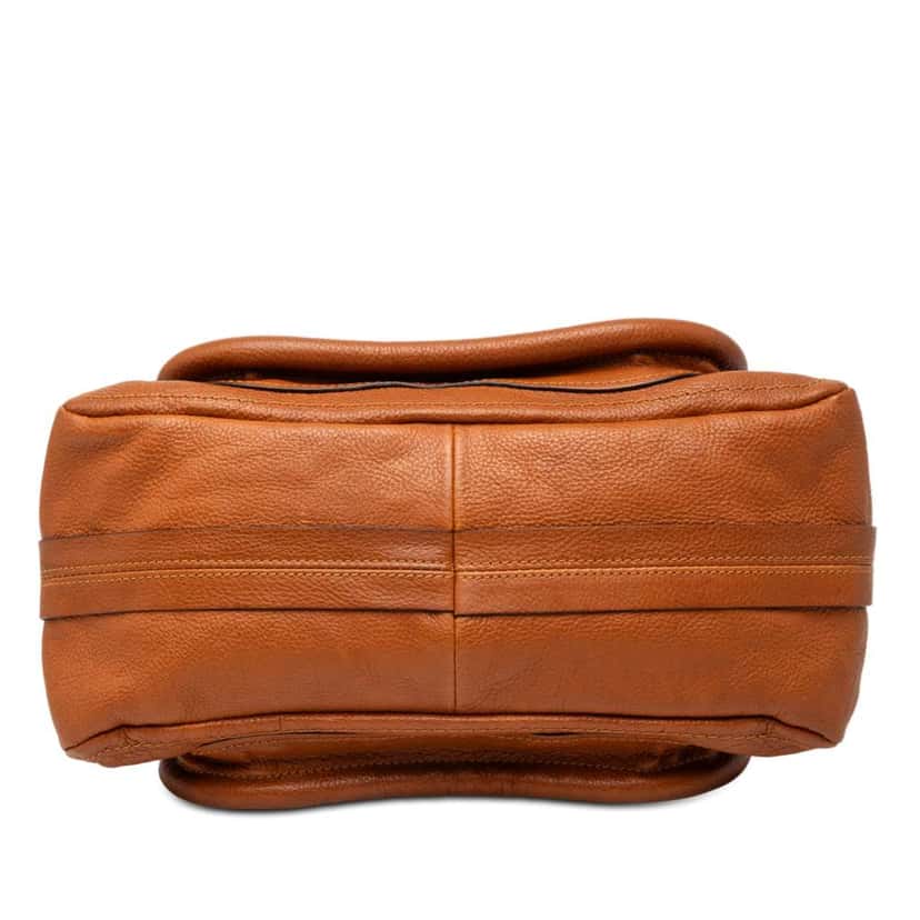 Chloé Small Leather Paraty Satchel Brown Leather Good condition - Inside View