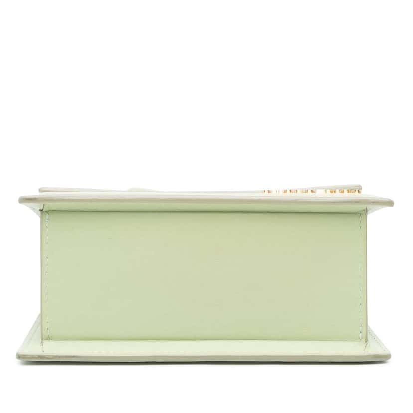 Jacquemus Leather Le Chiquito Noeud Green Leather Good condition - Inside View