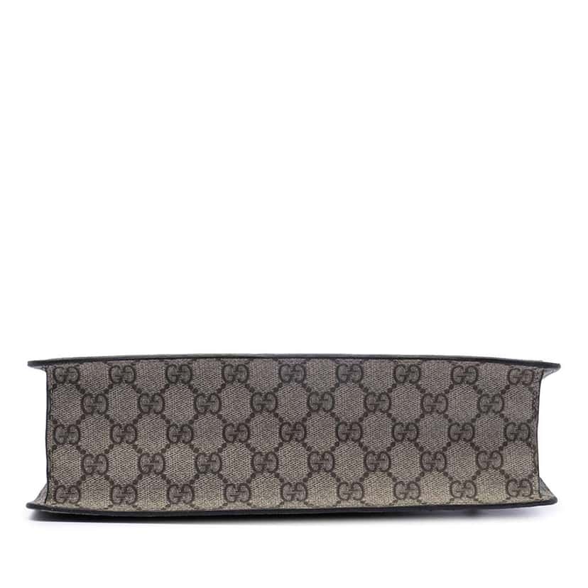 Gucci GG Supreme Business Bag Brown Canvas Good condition - Inside View