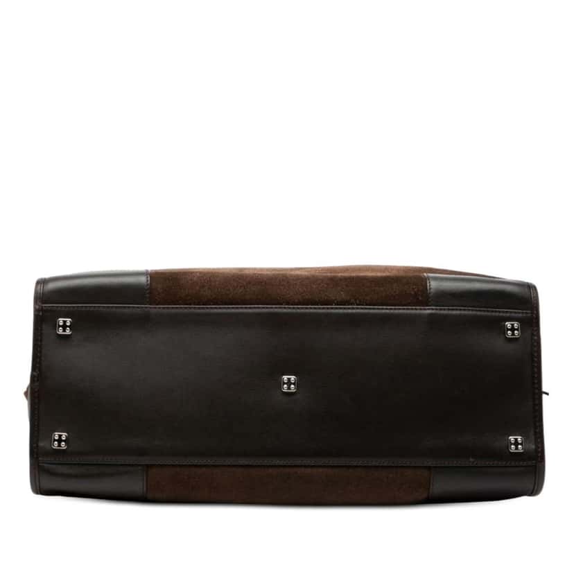 Loewe Suede Amazona 36 Brown Leather Good condition - Inside View