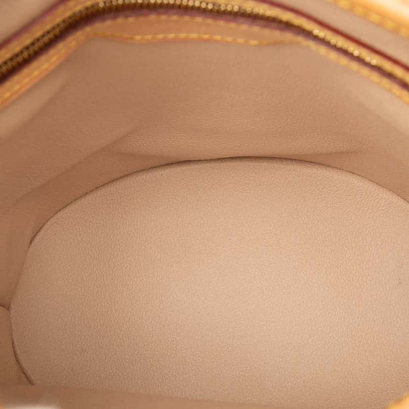 Louis Vuitton Monogram Petit Bucket Brown Good condition - Model View