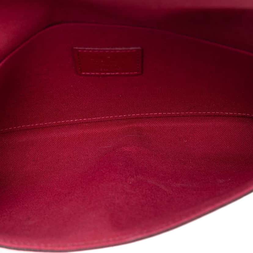 Louis Vuitton Monogram Pochette Felicie Brown Good condition - Model View