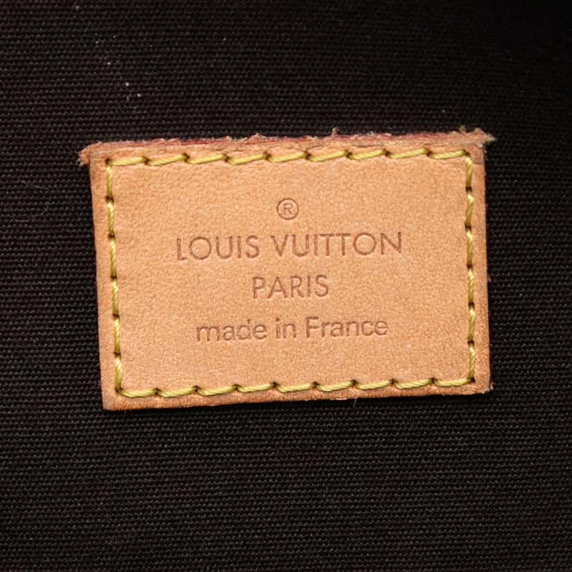 Louis Vuitton Monogram Vernis Brentwood Purple Leather Good condition - Box View