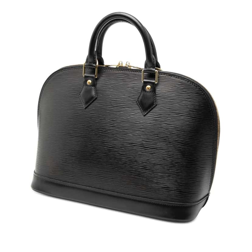 Louis Vuitton Epi Alma PM Black Leather Good condition - Back View