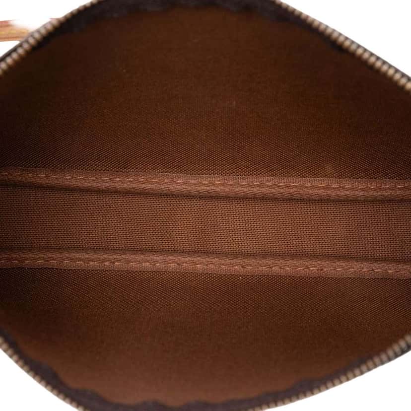 Louis Vuitton Monogram Pochette Accessoires Brown Good condition - Model View