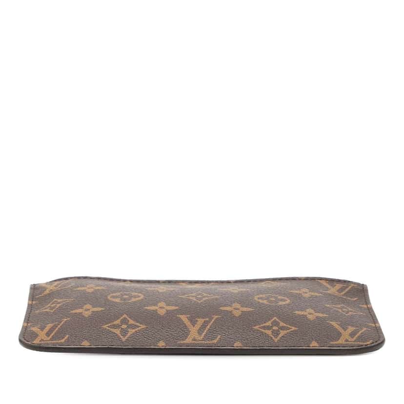 Louis Vuitton Monogram Neverfull PM Pouch Brown Good condition - Inside View