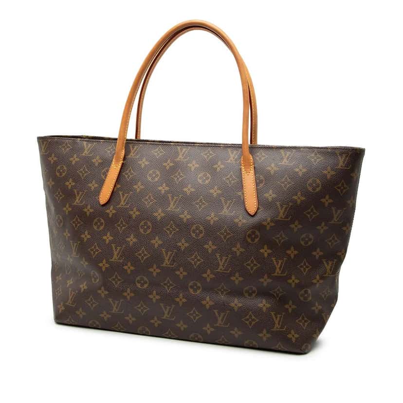 Louis Vuitton Monogram Raspail MM Brown Very good condition - Back View