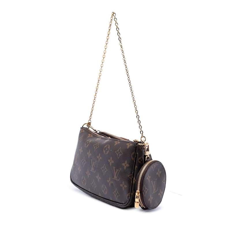 Louis Vuitton Monogram Multi Pochette Accessoires Brown Very good condition - Back View