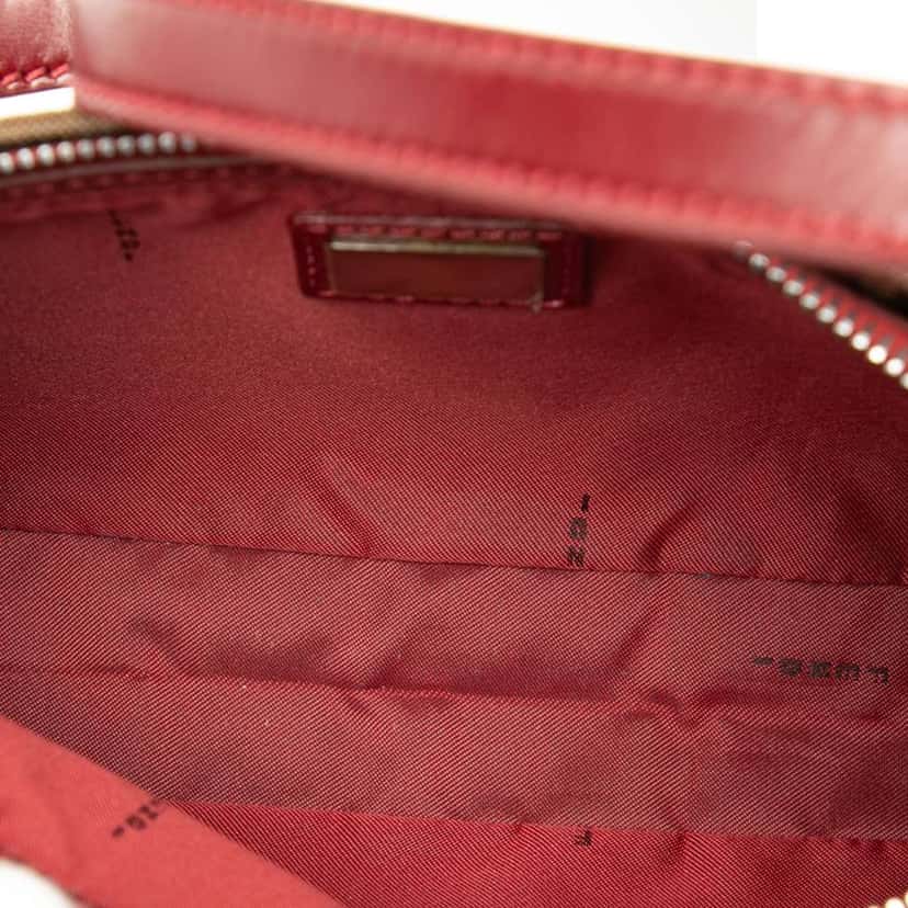 Fendi Zucca Canvas Shoulder Bag Brown Canvas Very good condition - Model View